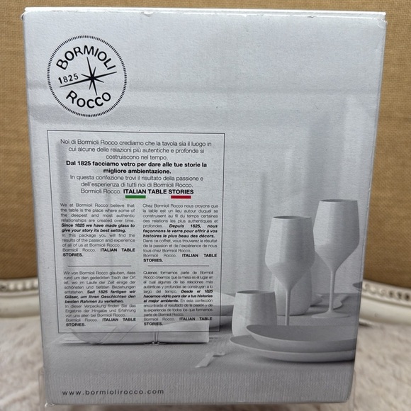 Bormioli Spazio Large Wine Glasses, Clear, 17 oz (Set of 4) - Picture 4 of 10